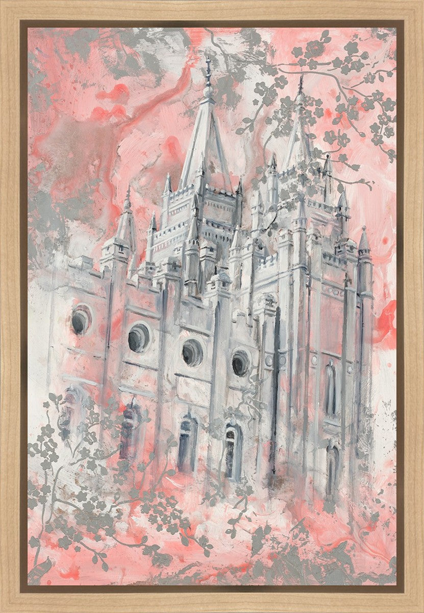 SLC Temple Spring Blossoms