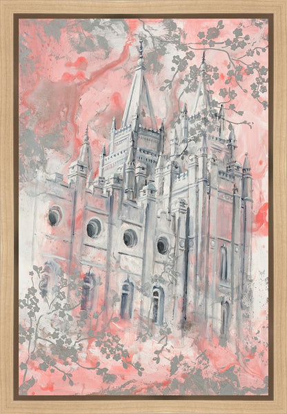 SLC Temple Spring Blossoms