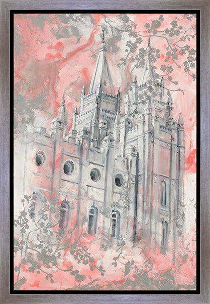 SLC Temple Spring Blossoms