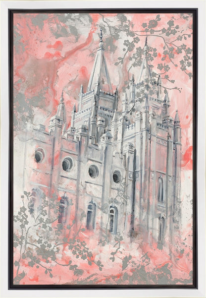 SLC Temple Spring Blossoms