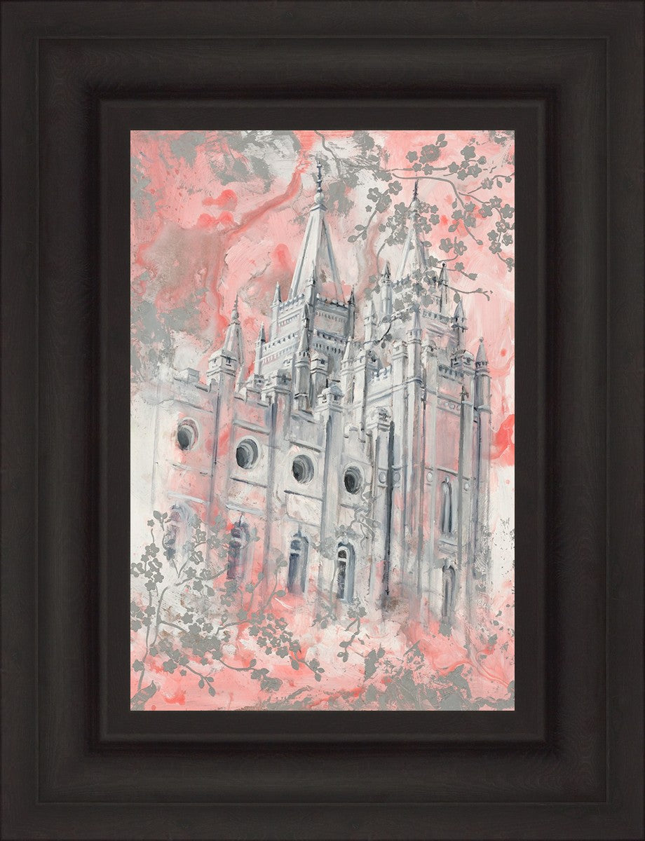 SLC Temple Spring Blossoms