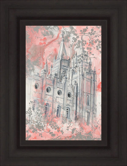 SLC Temple Spring Blossoms