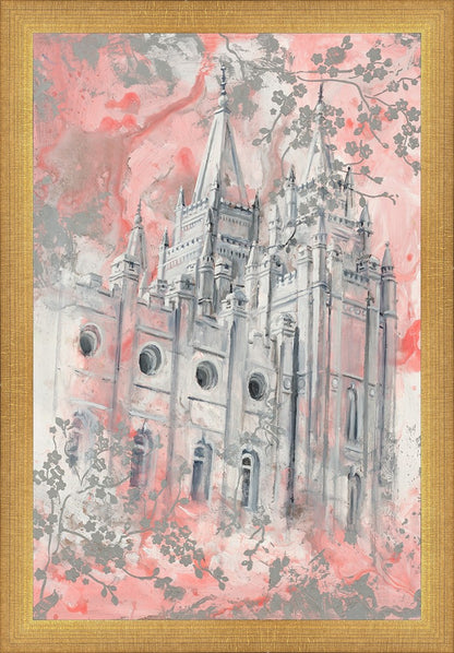 SLC Temple Spring Blossoms