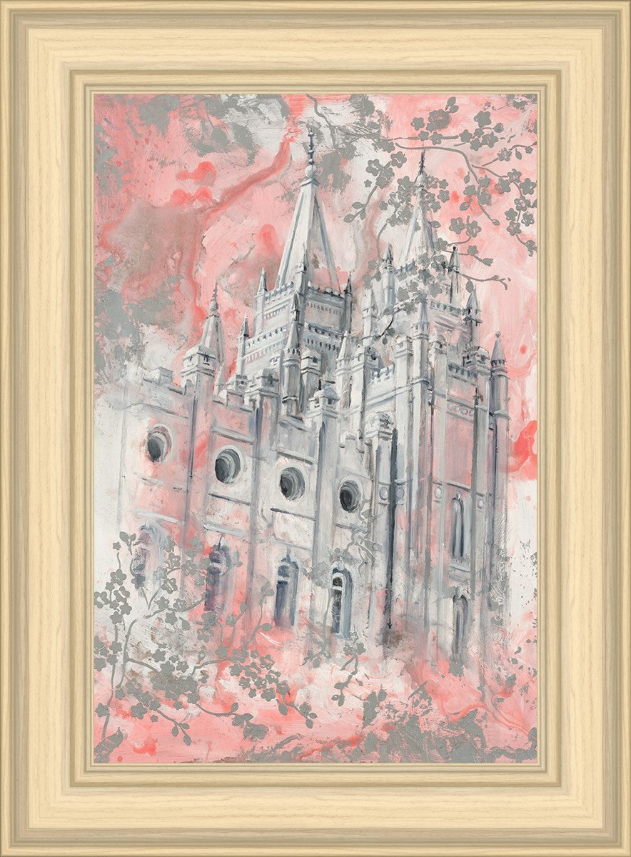 SLC Temple Spring Blossoms