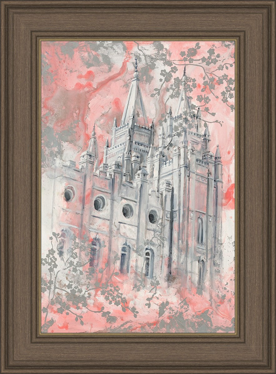 SLC Temple Spring Blossoms
