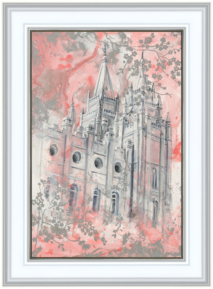 SLC Temple Spring Blossoms