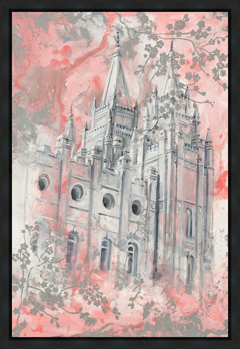 SLC Temple Spring Blossoms