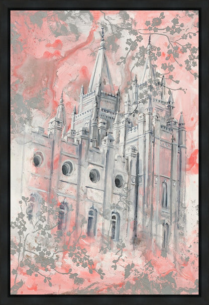 SLC Temple Spring Blossoms