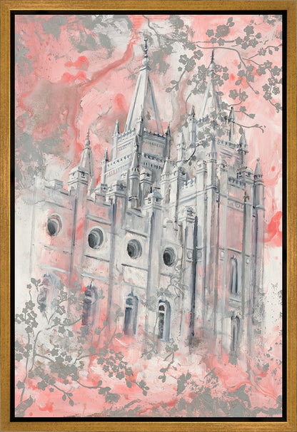SLC Temple Spring Blossoms