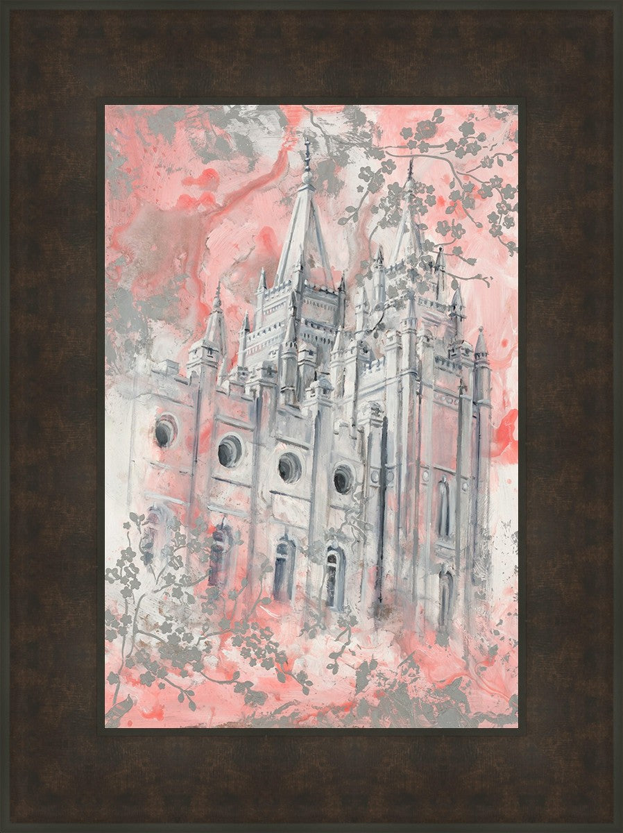 SLC Temple Spring Blossoms
