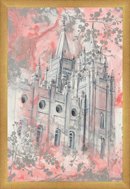 SLC Temple Spring Blossoms
