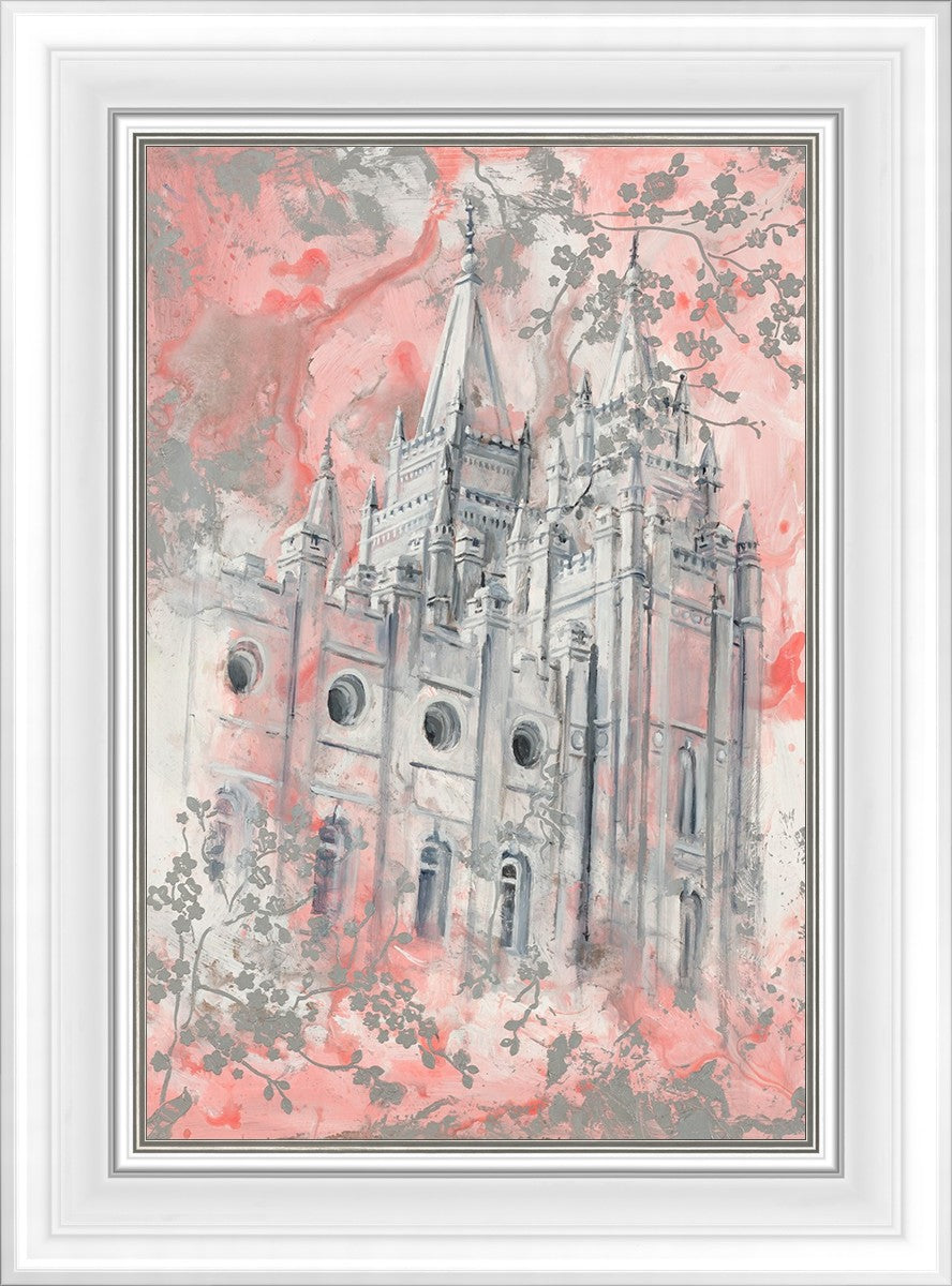 SLC Temple Spring Blossoms
