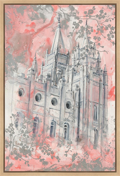 SLC Temple Spring Blossoms
