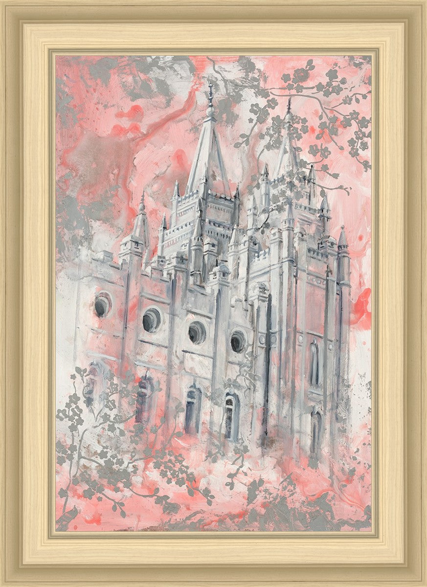 SLC Temple Spring Blossoms