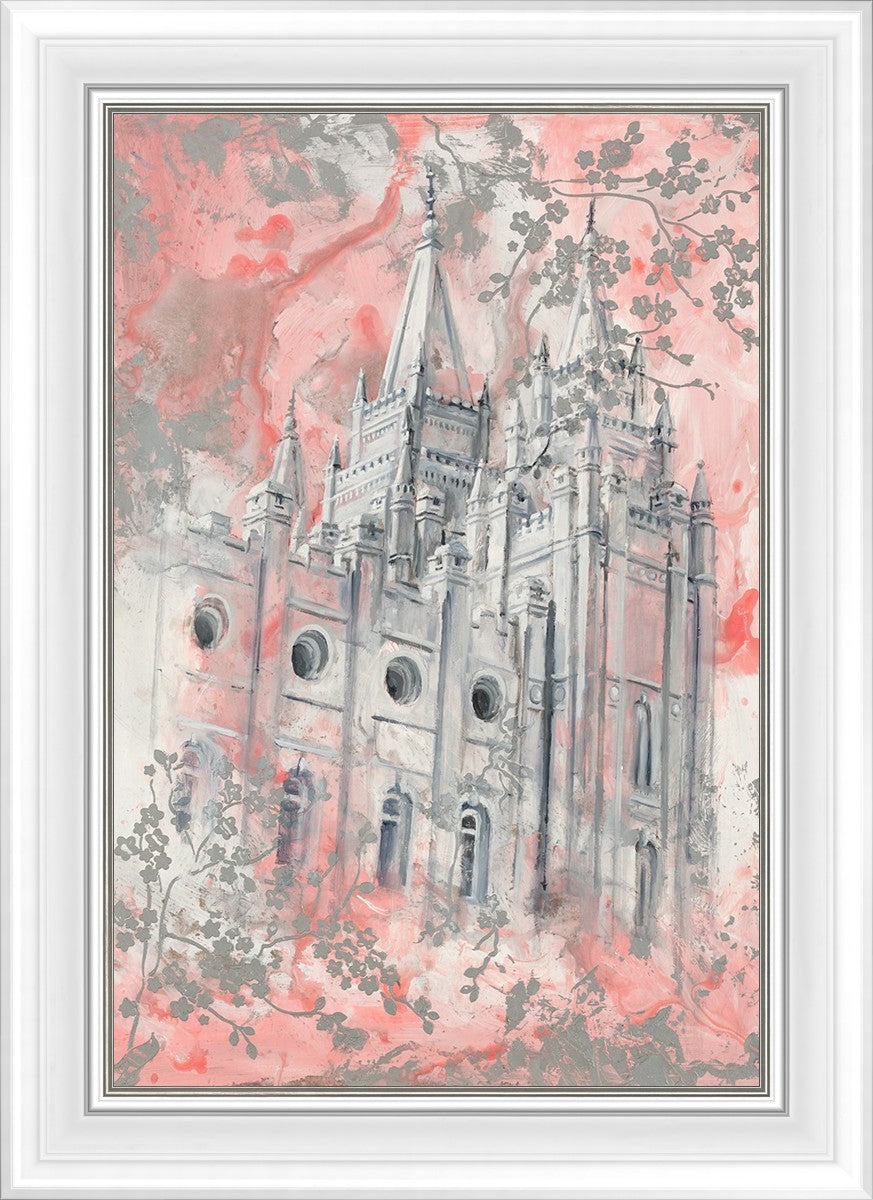 SLC Temple Spring Blossoms