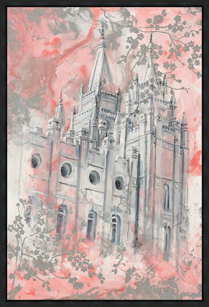 SLC Temple Spring Blossoms