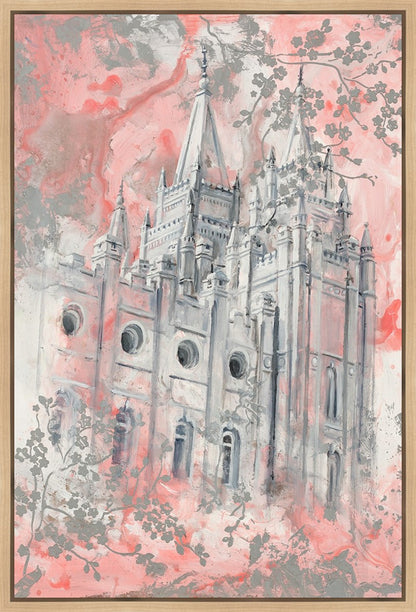 SLC Temple Spring Blossoms