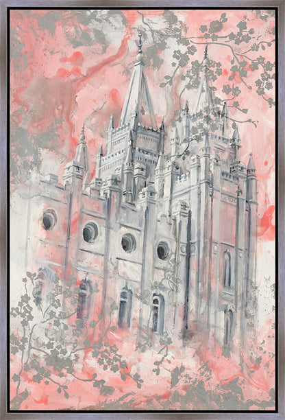 SLC Temple Spring Blossoms