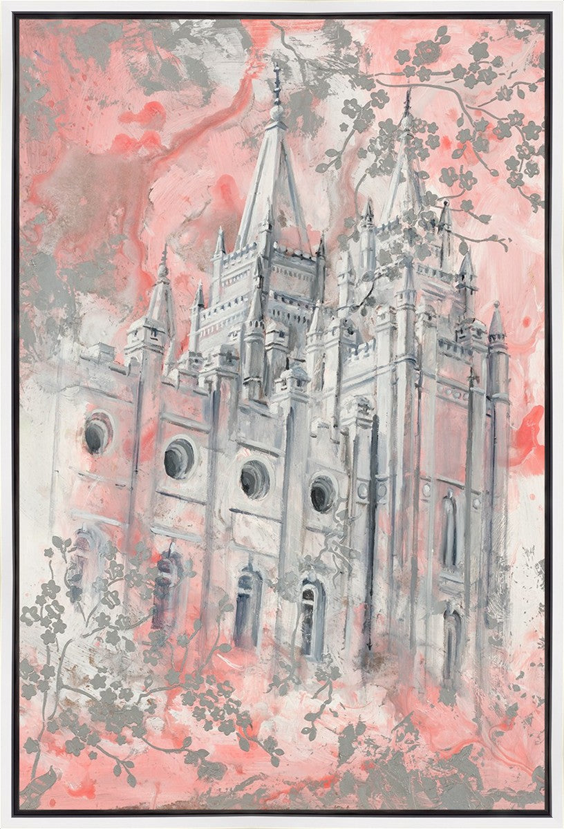 SLC Temple Spring Blossoms
