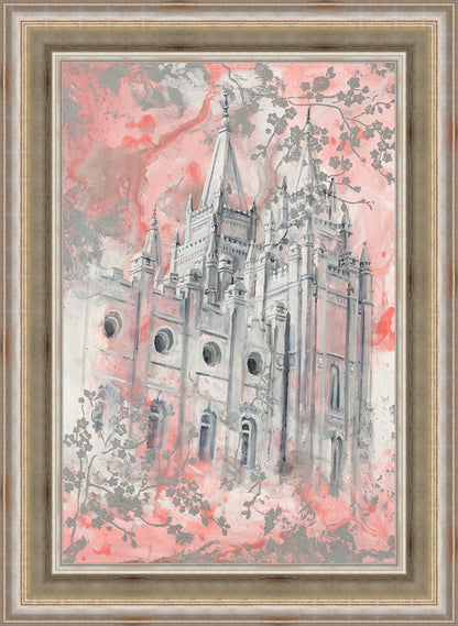 SLC Temple Spring Blossoms
