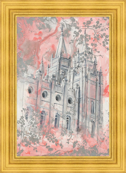 SLC Temple Spring Blossoms