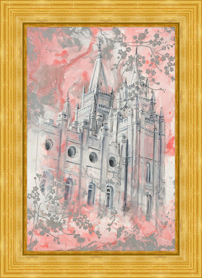 SLC Temple Spring Blossoms