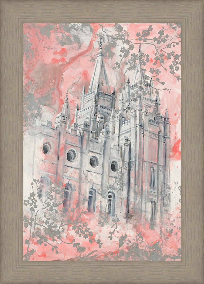 SLC Temple Spring Blossoms