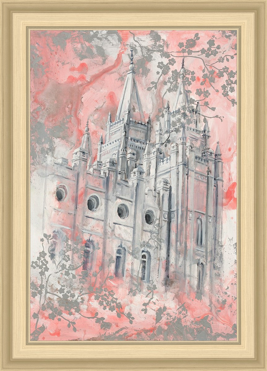 SLC Temple Spring Blossoms