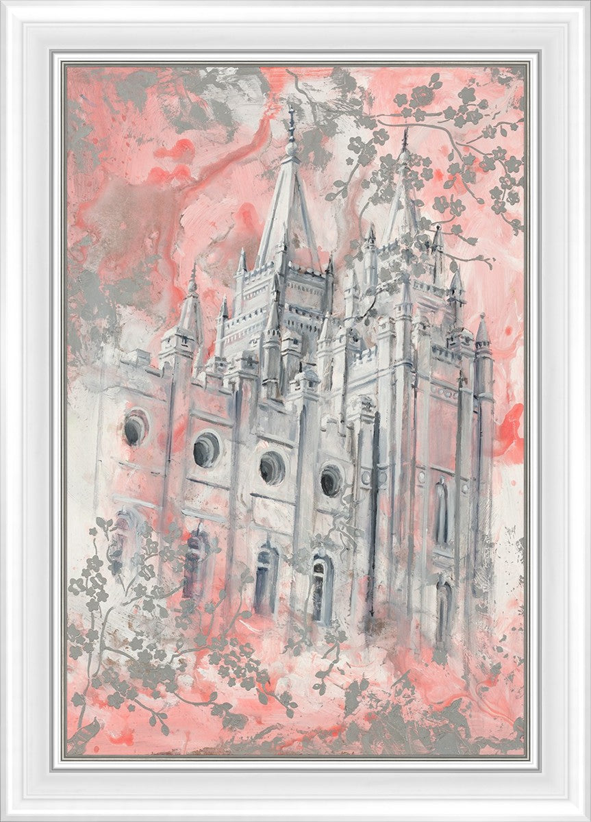 SLC Temple Spring Blossoms