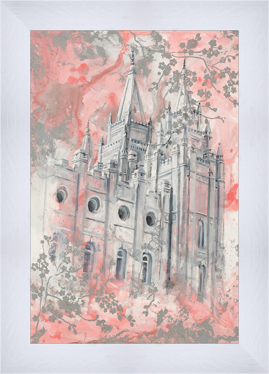 SLC Temple Spring Blossoms