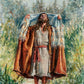 Christ Going Into the Wilderness to Commune With the Father