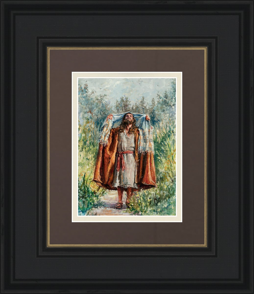 Christ Going Into the Wilderness to Commune With the Father