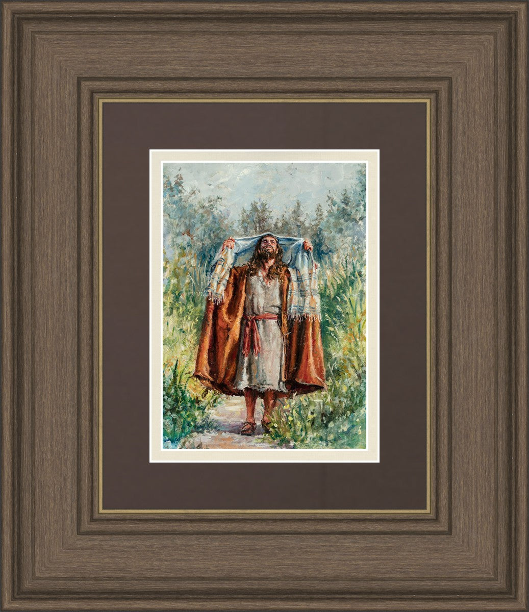 Christ Going Into the Wilderness to Commune With the Father
