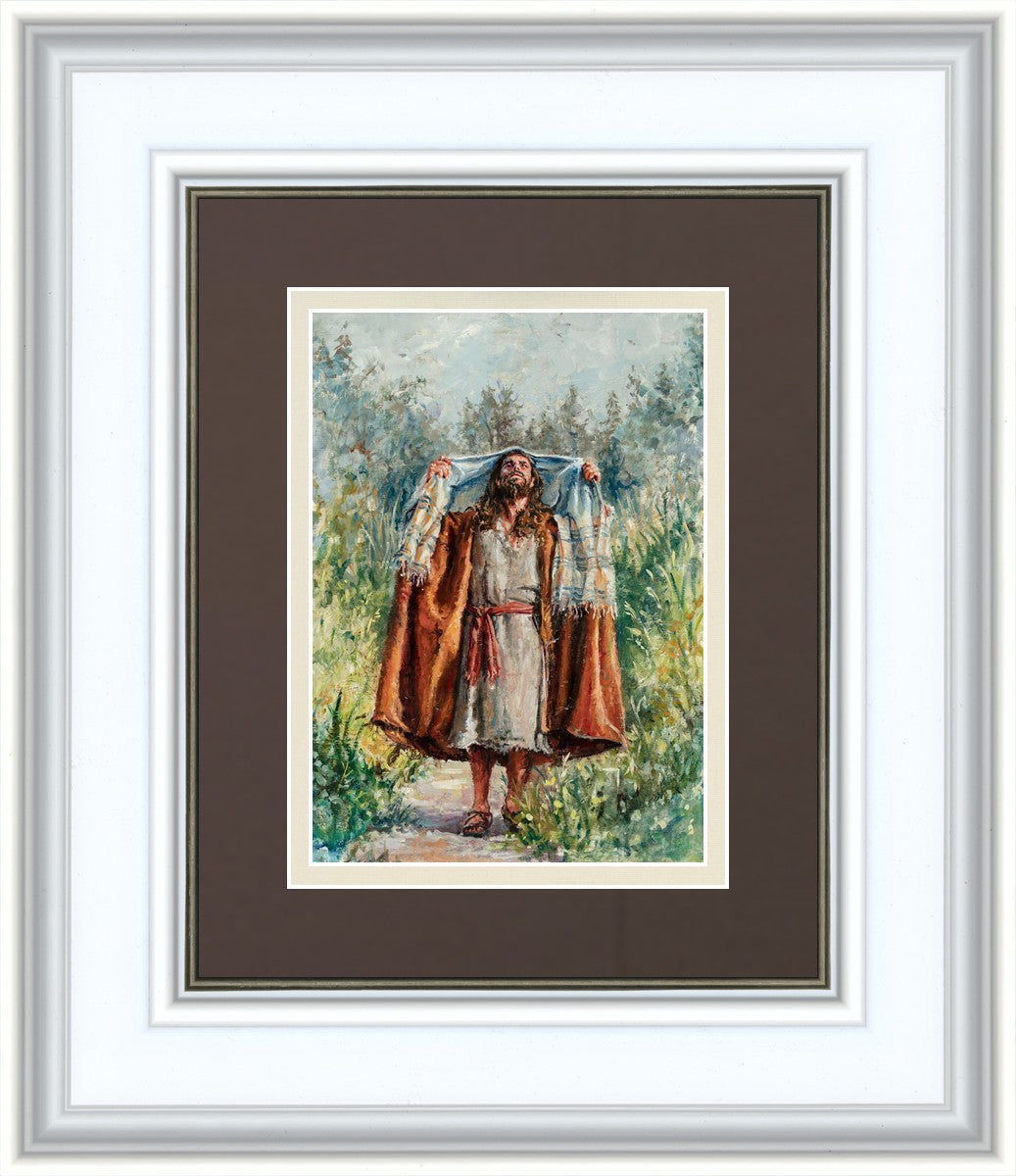 Christ Going Into the Wilderness to Commune With the Father