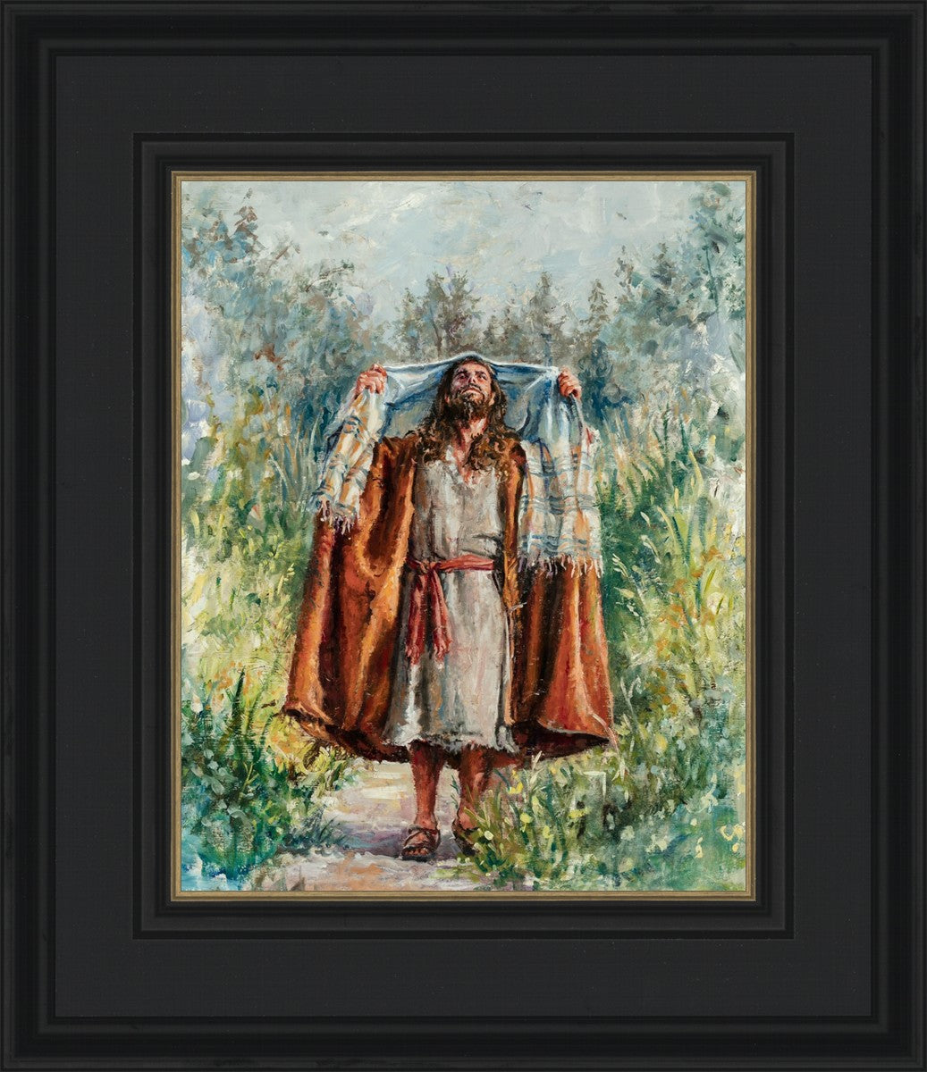 Christ Going Into the Wilderness to Commune With the Father