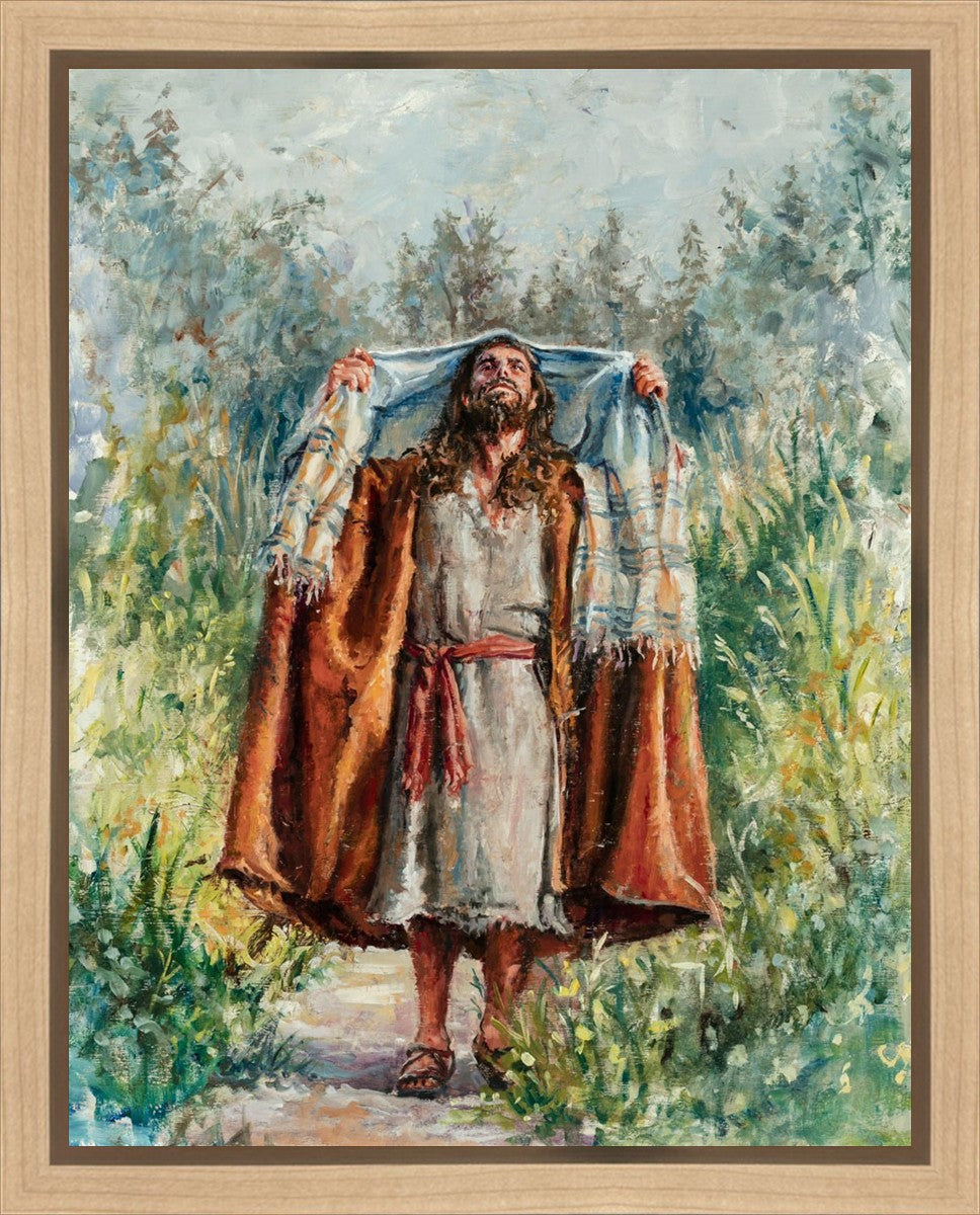 Christ Going Into the Wilderness to Commune With the Father