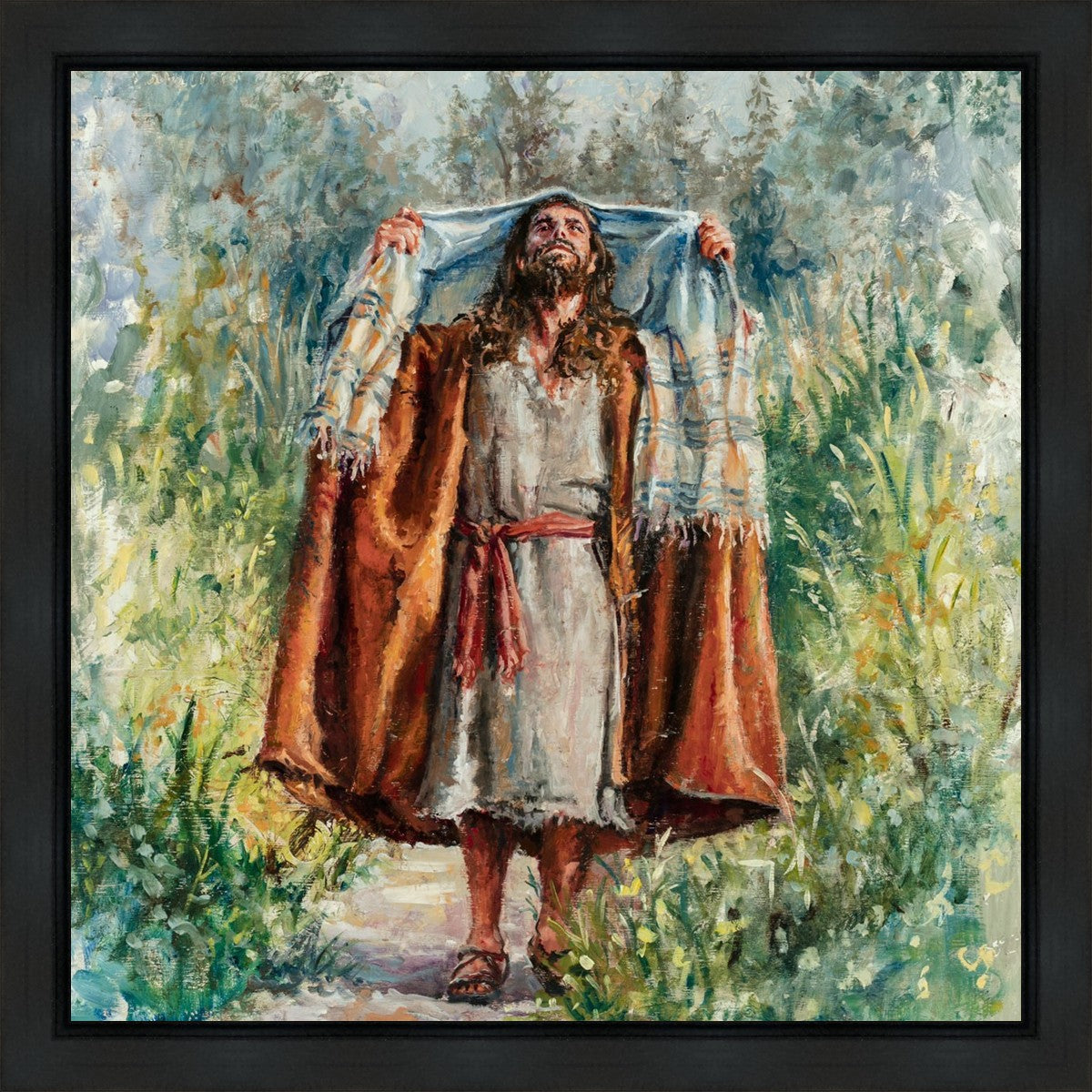 Christ Going Into the Wilderness to Commune With the Father