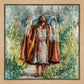 Christ Going Into the Wilderness to Commune With the Father