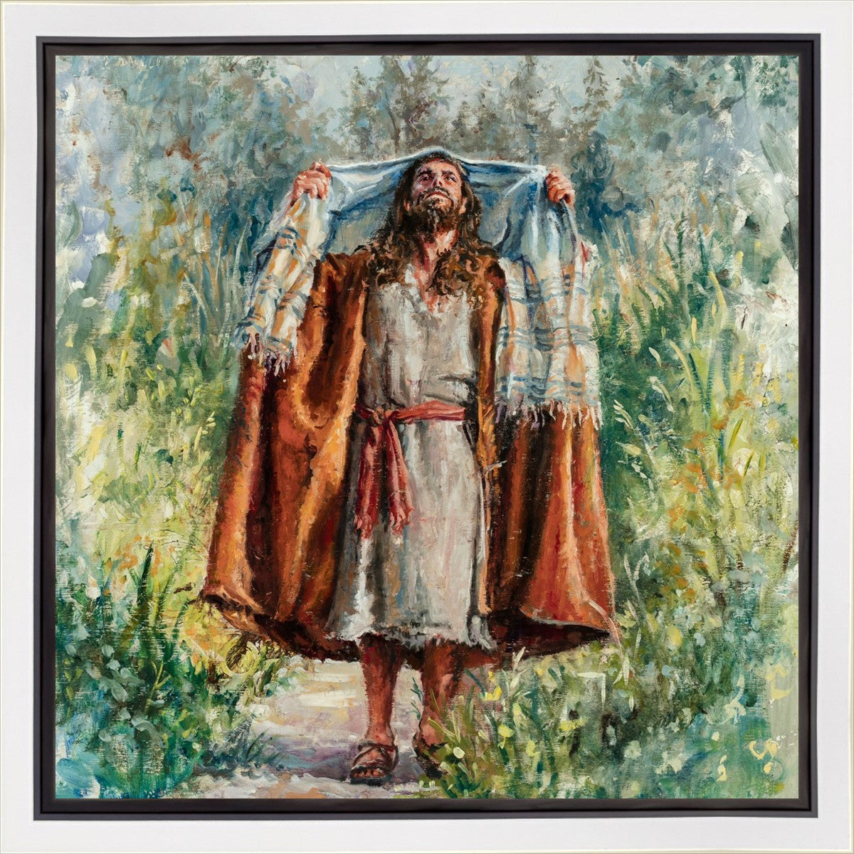 Christ Going Into the Wilderness to Commune With the Father