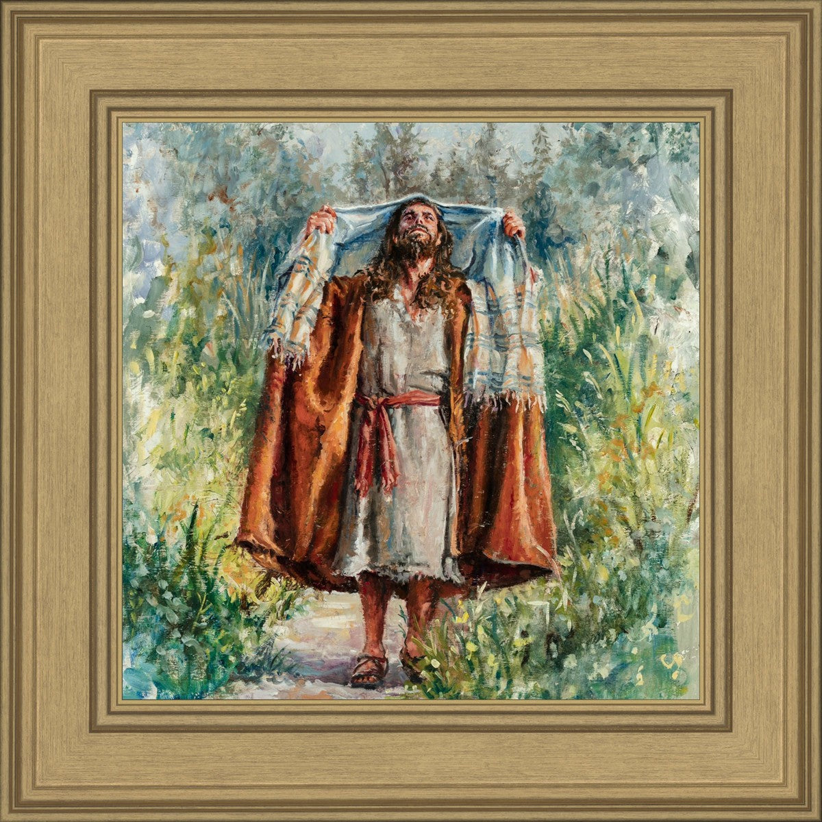 Christ Going Into the Wilderness to Commune With the Father