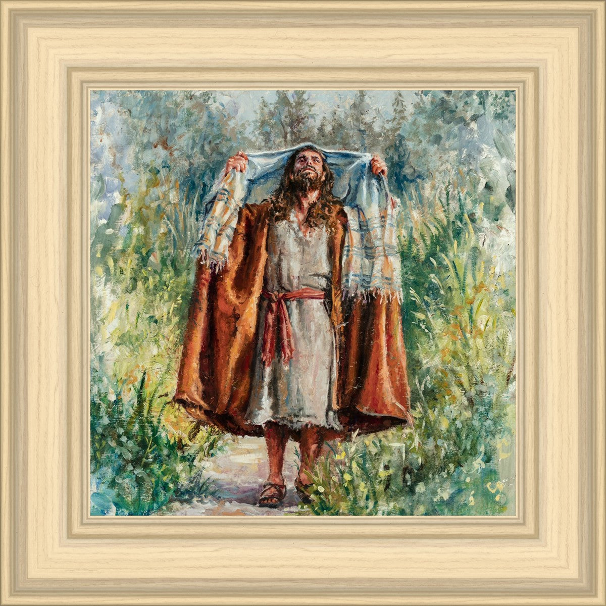 Christ Going Into the Wilderness to Commune With the Father