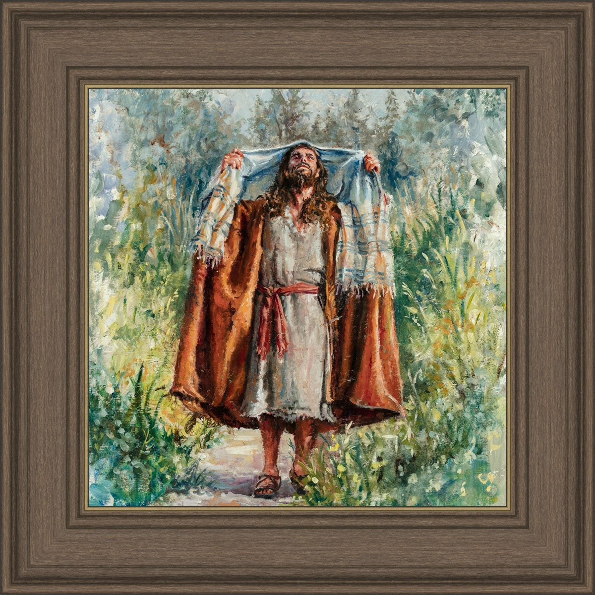 Christ Going Into the Wilderness to Commune With the Father