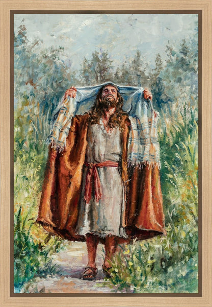 Christ Going Into the Wilderness to Commune With the Father