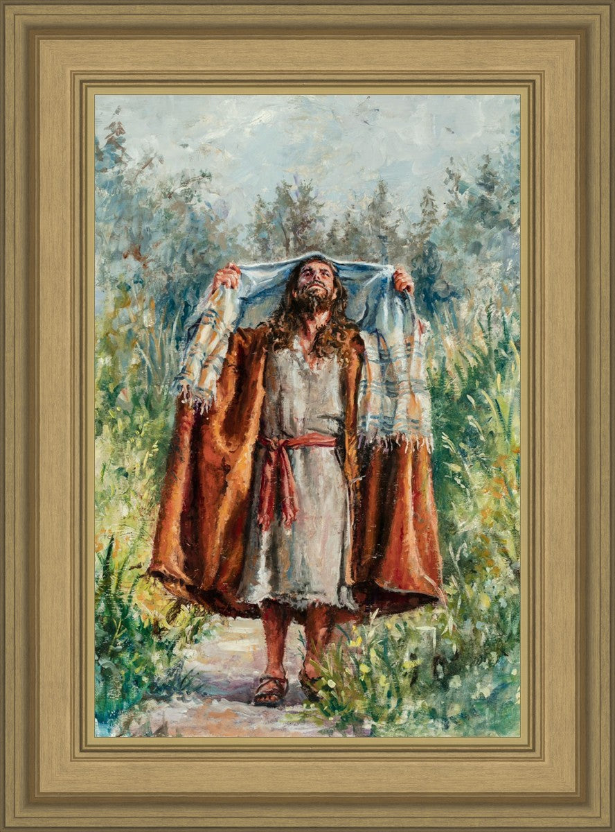 Christ Going Into the Wilderness to Commune With the Father
