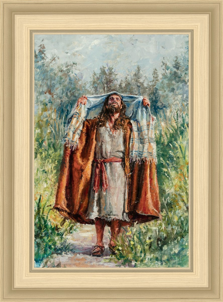 Christ Going Into the Wilderness to Commune With the Father