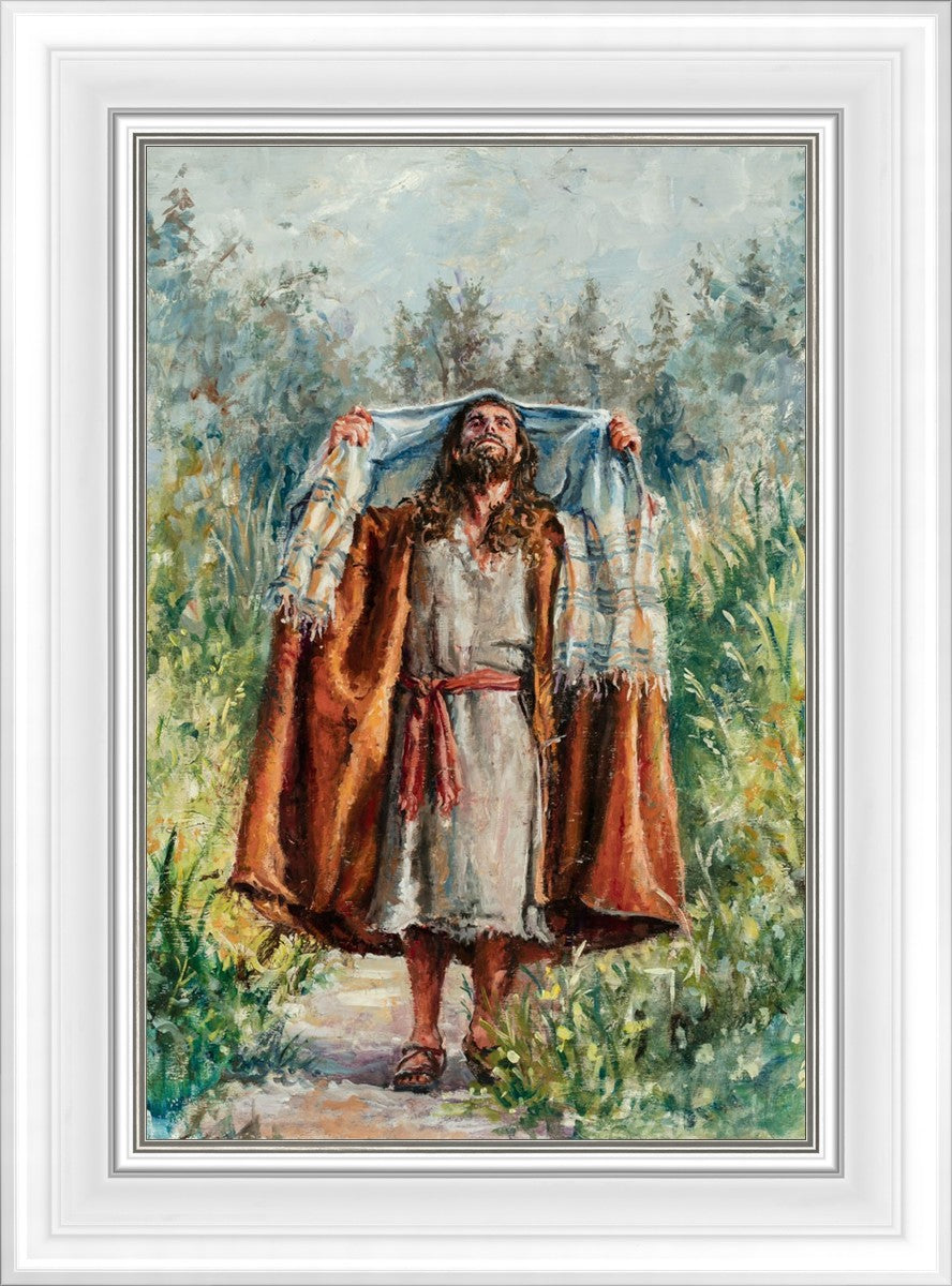 Christ Going Into the Wilderness to Commune With the Father