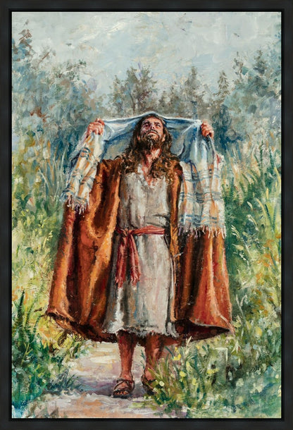 Christ Going Into the Wilderness to Commune With the Father