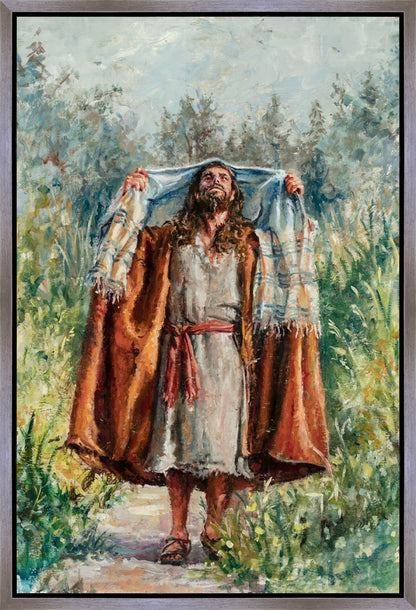Christ Going Into the Wilderness to Commune With the Father