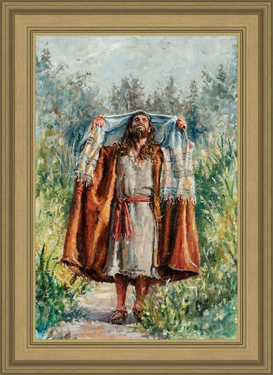Christ Going Into the Wilderness to Commune With the Father