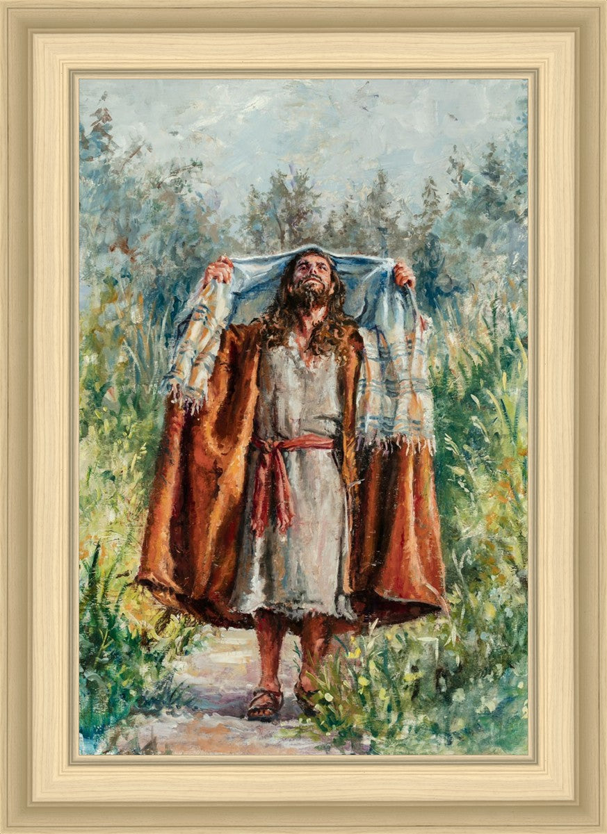 Christ Going Into the Wilderness to Commune With the Father